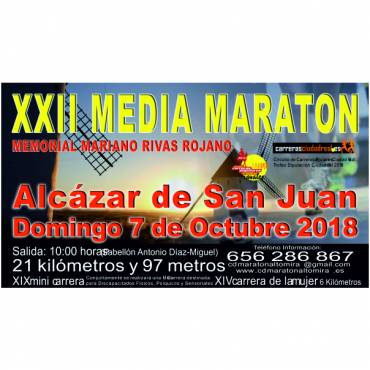 Previa XXII Media Maratón de Alcázar de San Juan 2018
